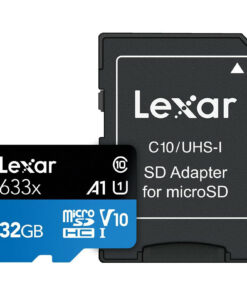 Thẻ Nhớ Micro Sd 32Gb Lexar - Sdxc Uhs-I High Performance 633X 100Mb/S U3  4K W/Adapter Tf Memory Card - Tuệ Minh Shop